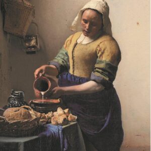 Enigma Brand 1000pc Jigsaw - The Milkmaid (Made From 100% High Quality European Blue Board From Holland)