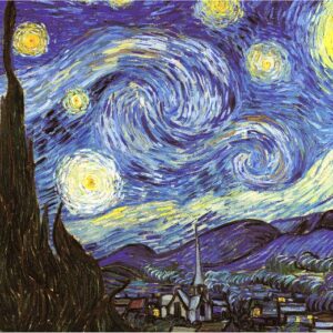 Enigma Brand 1000pc Jigsaw - The Starry Night  (Made From 100% High Quality European Blue Board From Holland)