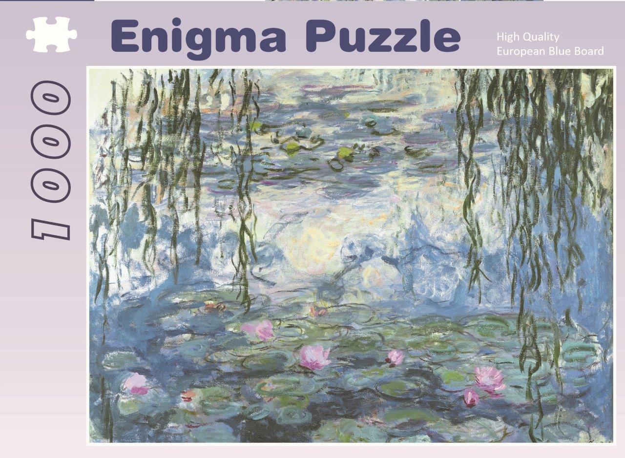 Enigma Brand 1000pc Jigsaw - Water (Made From 100% High Quality European Blue Board From Holland)