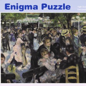 Enigma Brand 1000pc Jigsaw - The Dance at Le Moulin (Made From 100% High Quality European Blue Board From Holland)