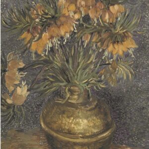Enigma Brand 1000pc Jigsaw - Imperial Fritillaries in a Copper Vase (Made From 100% High Quality European Blue Board From Holland)