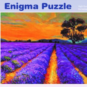 Enigma Brand 1000pc Jigsaw  - Romantic Lavender  (Made From 100% High Quality European Blue Board From Holland)