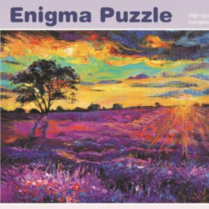 Enigma Brand 1000pc Jigsaw - Sunset  (Made From 100% High Quality European Blue Board From Holland)