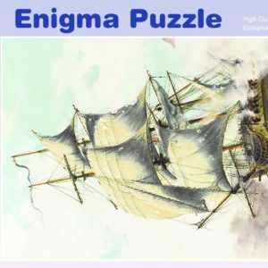 Enigma Brand 1000pc Jigsaw - The Boating  (Made From 100% High Quality European Blue Board From Holland)