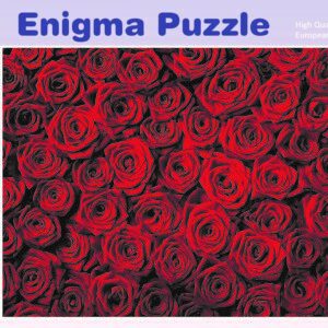Enigma Brand1000pc Jigsaw  - The  Rose  (Made From 100% High Quality European Blue Board From Holland)