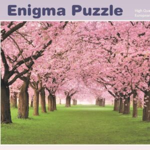 Enigma Brand 1000pc Jigsaw - Dream Sakura  (Made From 100% High Quality European Blue Board From Holland)