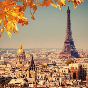Enigma Brand 1000pc Jigsaw - The Eiffel Tower (Made From 100% High Quality European Blue Board From Holland)