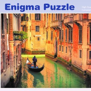 Enigma Brand 1000pc Jigsaw - The Water City Venice (Made From 100% High Quality European Blue Board From Holland)