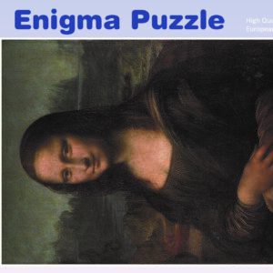 Enigma Brand 1000pc Jigsaw - Mona Lisa  (Made From 100% High Quality European Blue Board From Holland)