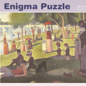 Enigma Brand 1000pc Jigsaw - A Sunday Afternoon (Made From 100% High Quality European Blue Board From Holland)