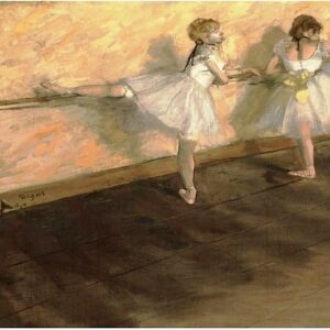 Enigma Brand 1000pc Jigsaw - Dancers Practicing (Made From High Quality European Blue Board)