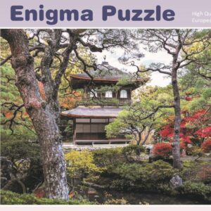 Enigma Brand 1000pc Jigsaw - ginkakuji temple kyoto Japan (Made From 100% High Quality European Blue Board From Holland)