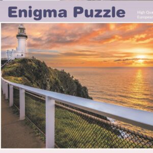 Enigma Brand 1000pc Jigsaw -Byron Bay (Made From 100% High Quality European Blue Board From Holland)