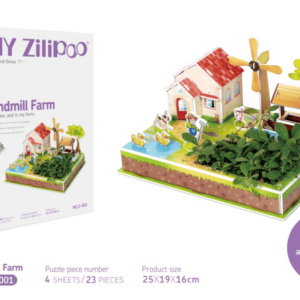 3D Puzzles: "WINDMILL FARM"