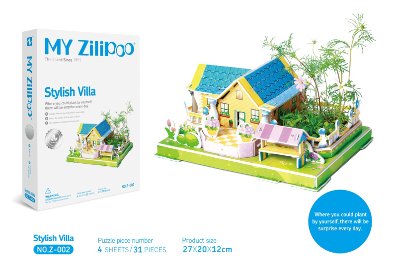 3D Puzzles: "STYLISH VILLA"