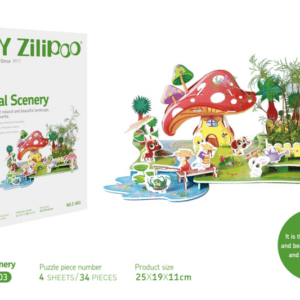 3D Puzzles: "RURAL SCENERY"